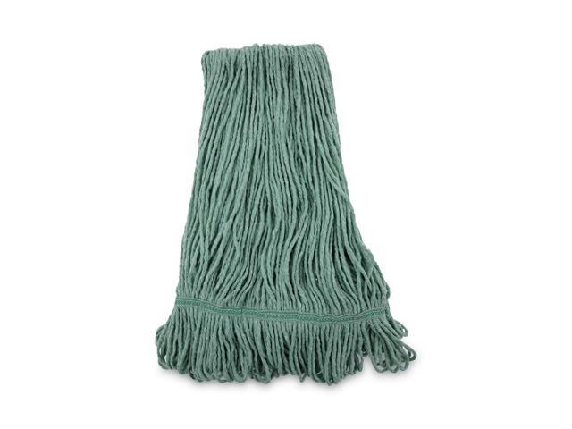 Boardwalk Mop Head Premium Standard Head Cotton/Rayon Fiber Medium Green 502GNNB