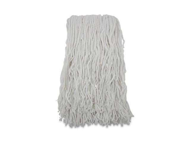 Boardwalk Banded Rayon Cut-End Mop Heads White 24 oz 1 1/4' Headband 12/Carton RM03024S