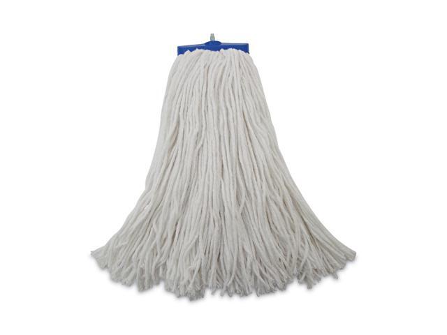 Boardwalk Mop Head Economical Lie-Flat Head Rayon Fiber 20oz White 12/Carton 720R
