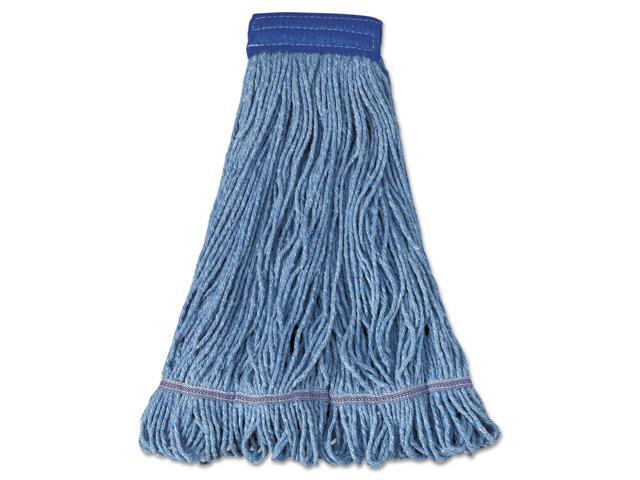 Boardwalk - UNS 504BL - Mop Head, Super Loop Head, Cotton/Synthetic Fiber, X-Large, Blue, 12/Carton