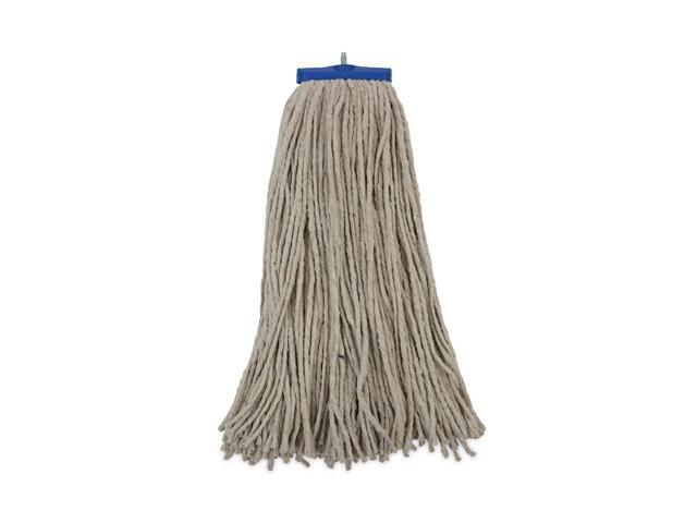 Boardwalk Mop Head, Lie-Flat Head, Cotton Fiber, 24oz., White, 12/carton BWKCM22024 Includes 12 mop heads per case.
