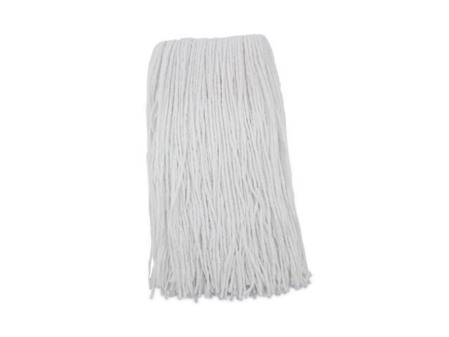Boardwalk Premium Cut-End Wet Mop Heads Rayon 20oz White 12/Carton 220RCT