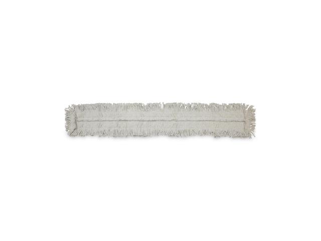 Boardwalk Disposable Dust Mop Head Cotton Cut-End 60w x 5d 1660CT