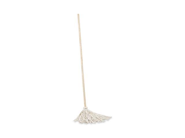 Boardwalk Deck Mop; 48' Wooden Handle 12oz Cotton Fiber Head 6/Pack 112C