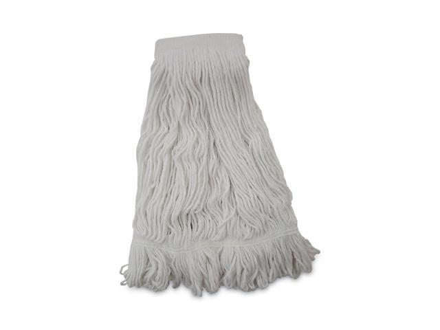 Mop Head, Pro Loop Web/Tailband, Premium Saddleback Head, Ryn, 24-oz., WH, 12/CT BWK524R