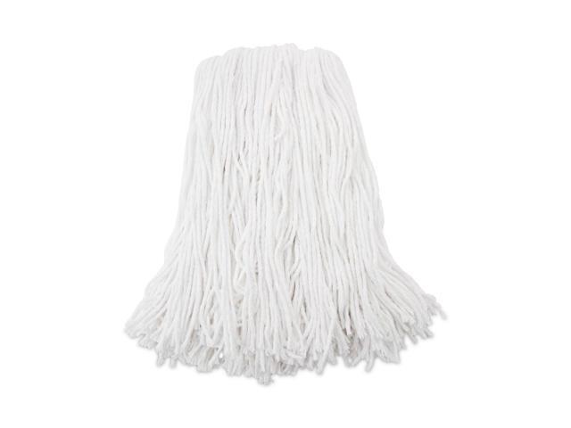 Boardwalk Premium Cut-End Wet Mop Heads Rayon 16oz White 12/Carton 216RCT