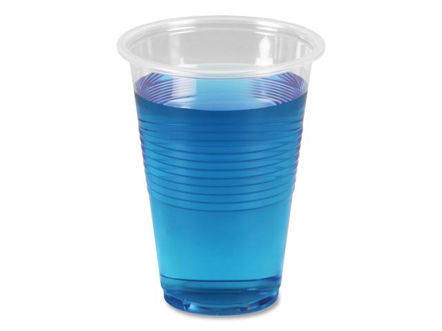 Translucent Plastic Cold Cups, 16oz, Polypropylene, 50/Bag, 20 Bags/Carton