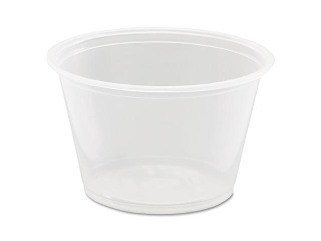Dart Conex Complements Portion/Medicine Cups 4oz Clear 125/Bag 20 Bags/Carton