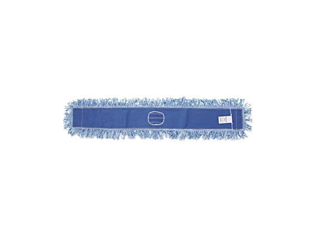 Boardwalk Dust Mop Head Cotton/Synthetic Blend 48' x 5' Blue 1148