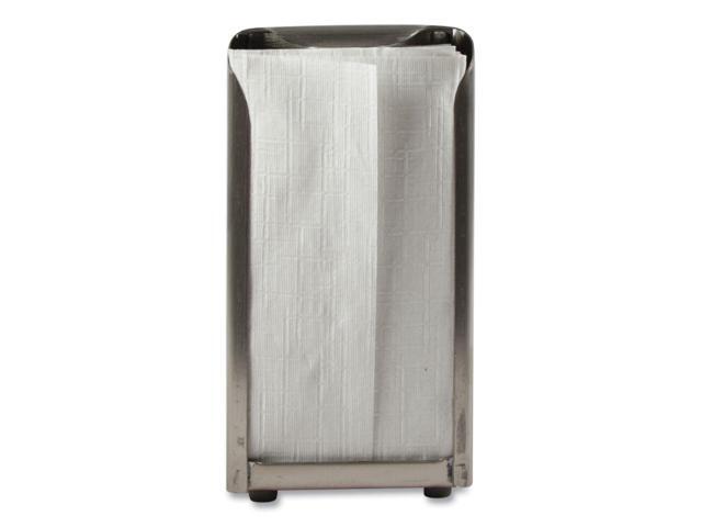 San Jamar H900X Tabletop Napkin Dispenser, Tall Fold - Chrome