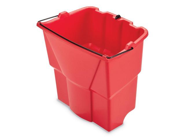 WaveBrake 2.0 Dirty Water Bucket, 18 qt, Plastic, Red 2064907