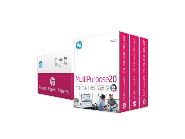 HP MultiPurpose20 Paper 96 Bright 20lb 8.5 x 11 112530
