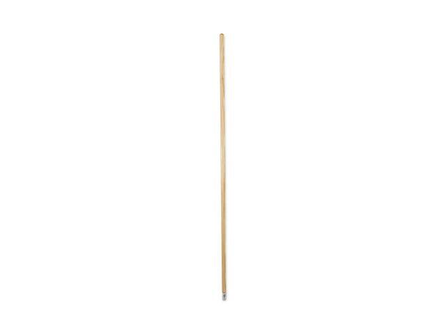 Boardwalk Lie-Flat Screw-In Mop Handle Lacquered Wood 1 1/8' dia. x 60'L Natural 834