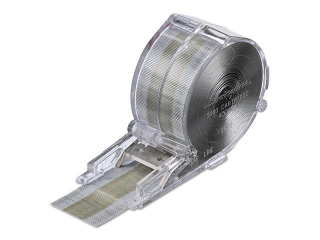 Swingline Staples, ChiselPtCart, 1/4 In Leg, PK5000 Silver Steel S7050050B