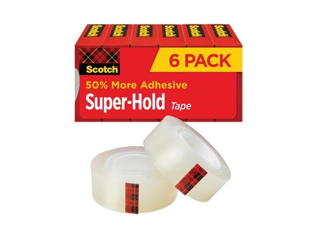 Scotch Super-Hold Tape 3/4' x 27.77 yds. 6 Rolls/Pack (700K6) 24364768