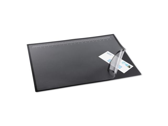 Artistic Lift-Top Pad Desktop Organizer with Clear Overlay 31 x 20 Black 41200S