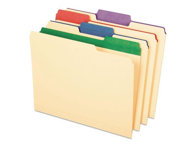 Pendaflex Color Tab File Folders 1/3 Cut 3/4' Exp. Letter 50/BX 84101