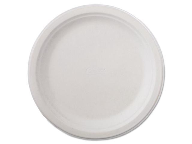 Classic Paper Dinnerware, Plate, 9 3/4' Dia, White, 125/Pack, 4 Packs/