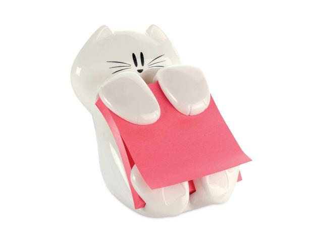 Post-it Pop-Up Note Dispenser Cat Shape 3 x 3 White CAT330