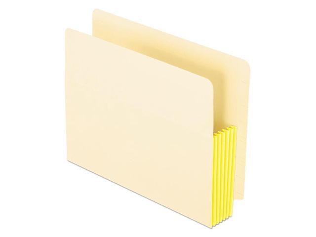 Pendaflex Manila Drop Front Shelf File Pockets Straight Cut 10 Pockets Letter Manila 12823