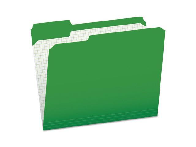 Pendaflex Reinforced Top Tab File Folders 1/3 Cut Letter Green 100/Box R15213BGR
