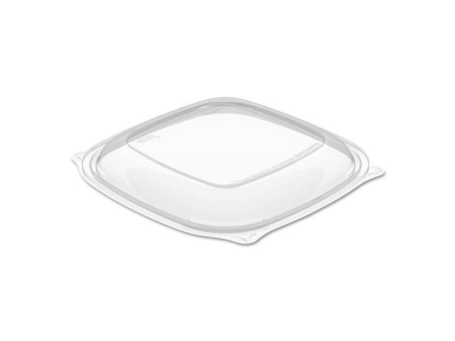 Dart PresentaBowls Pro Square Lids f/24-32oz Bowls Clear 8.5x8.5 63/Bag 4 Bag/CT
