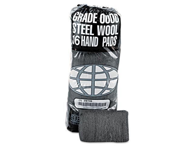 Gmt Industrial-Quality Steel Wool Hand Pad #0000 Super Fine 16/Pack 192/Carton 117000