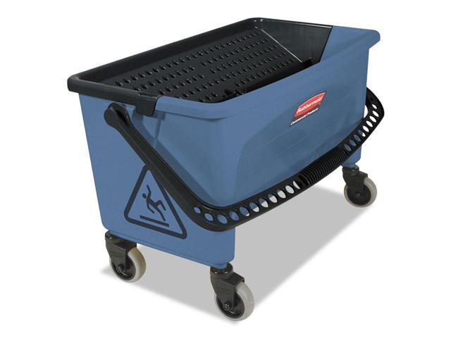 Rubbermaid Commercial Microfiber Finish Bucket 27 gal Blue Q930