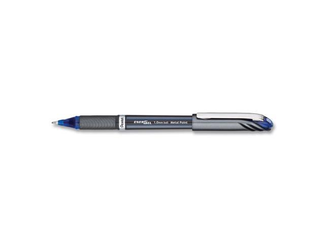 Pentel EnerGel NV Liquid Gel Pen 1mm Blue Barrel Blue Ink BL30C