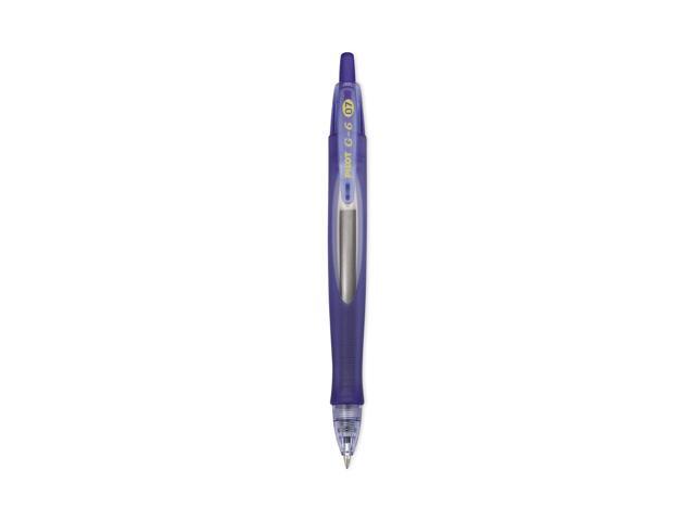 Pilot G6 Retractable Gel Ink Pen Refillable Blue Ink .7mm 31402