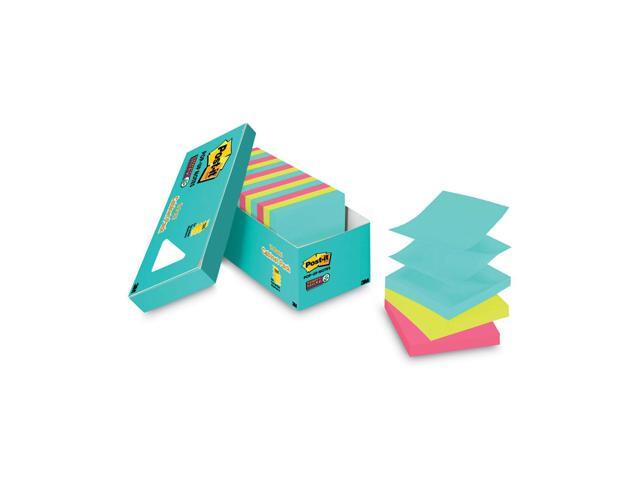 Post-It Pop-up 3 x 3 Note Refill Miami 100 Notes/Pad 18 Pads/Pack R33018SSMIACP