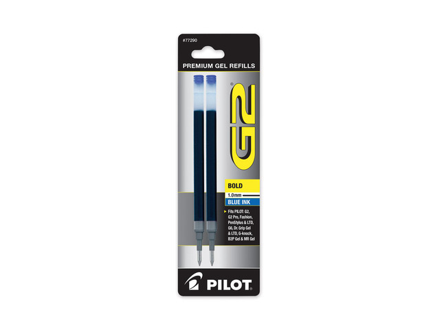 Pilot Gel Refills Bold 2/PK Blue 77290