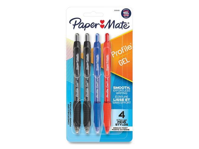 Paper Mate Profile Retractable Gel Pens Medium Point Asso 2095469