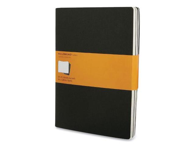 Moleskine Cahier Journal Quadrille Rule Black Cover 7.5 x 10 3/Pack 705038