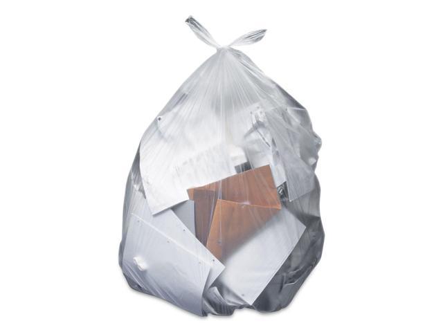 CW22339-H6639TC 33 gal Low-Density Liner Trash Bag&#44; Clear - 0.9 Mil