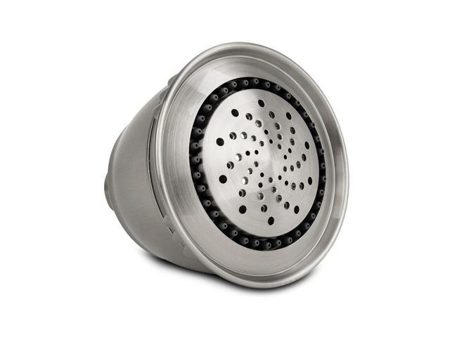 Delta Faucets Universal Fixed 5-Setting Traditional Shower Head Brushed Nickel