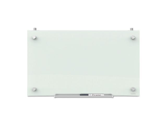 Quartet Infinity Magnetic Glass Dry Erase Cubicle Board 18 x 30 White PDEC1830
