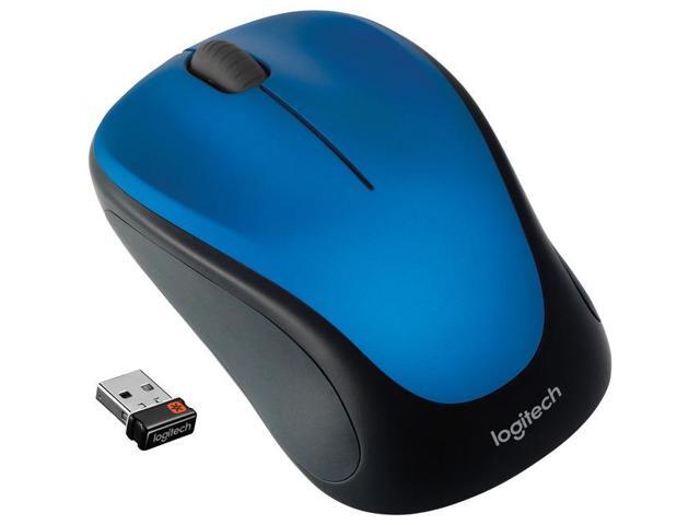 Logitech - M317 Wireless Optical Mouse - Wireless - Blue - image 2