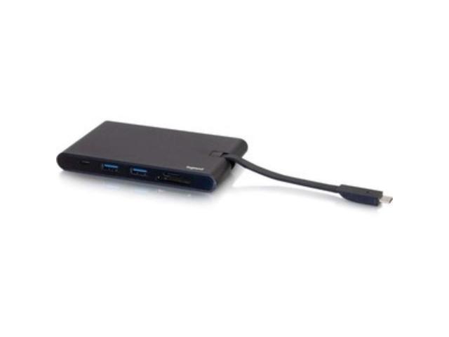 C2G USB C Docking Station with 4K HDMI, USB, Ethernet, VGA, and SD Card Reader - Power Delivery up to 100W - docking station - USB-C - VGA, HDMI - 1GbE - image 9