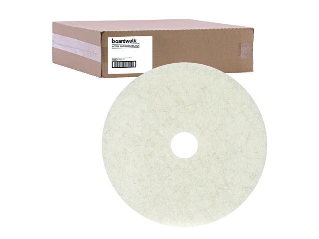 Ultra High-Speed Natural Hair Floor Pads, 19-Inch BWK4019NAT