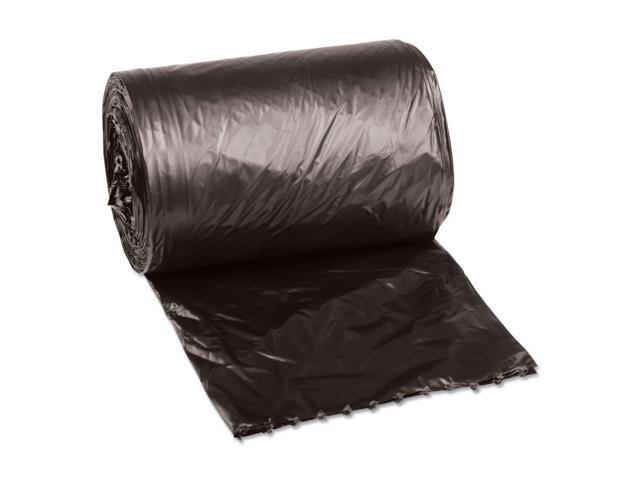Boardwalk 1717L Light-Grade Can Liners, 17 x 17, .35 Mil, 4-Gallon, Black, 50/Roll, 1 Roll