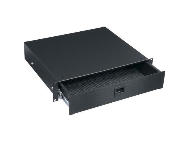 Middle Atlantic D2 Model 2U Rack Mounted Steel Sliding Drawer Black