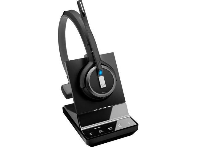 EPOS SDW 5036 (1000625) - Single-Sided (Monaural) Wireless Dect Headset for Desk Phone Softphone/PC & Mobile Phone Connection Dual Microphone Ultra...