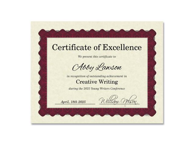 Great Papers Metallic 8.5 x 11 Certificates 460166