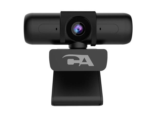 CA Essential Webcam 1080p 5MP - Zoom Certified USB Webcam, 5MP Super HD Webcam up 2592x1944 at 30fps, Autofocus & Light Correction, Dual...