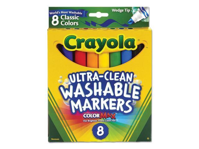 Crayola Ultra-Clean Washable Markers Wedge Tip 58-7208