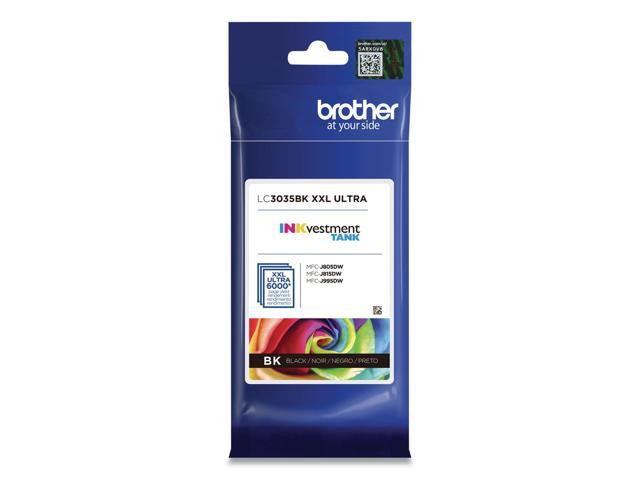 Black Extra High Yield Ink Cartridge for Brother LC3035BK MFC-J805DW, MFC-J815DW XL, MFC-J995DW, MFC-J995DW XL, Genuine Brother Brand