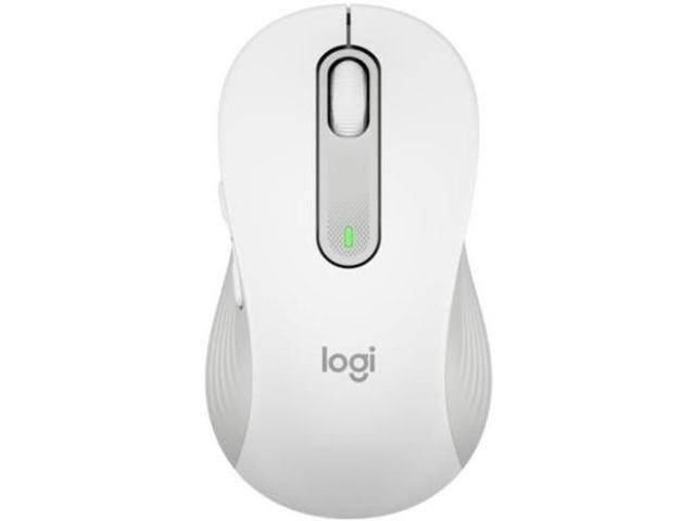 Logitech Signature M650 Mouse - Wireless - Bluetooth/Radio Frequency - Off White - USB - 4000 dpi - Scroll Wheel - Medium Hand/Palm Size -...