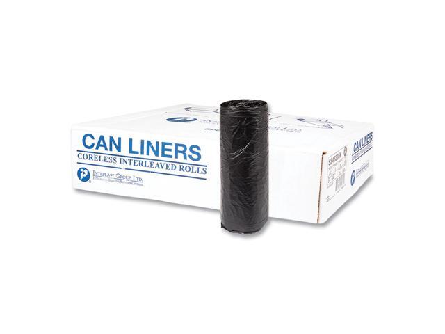 Inteplast Group Liner,12-16g,24x33,Bk,6mc S243306K