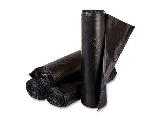 Inteplast Group EC243306K High-Density Can Liner, 24 x 33, 16-Gallon, 6 Micron, Black, 50/Roll, 1 Carton